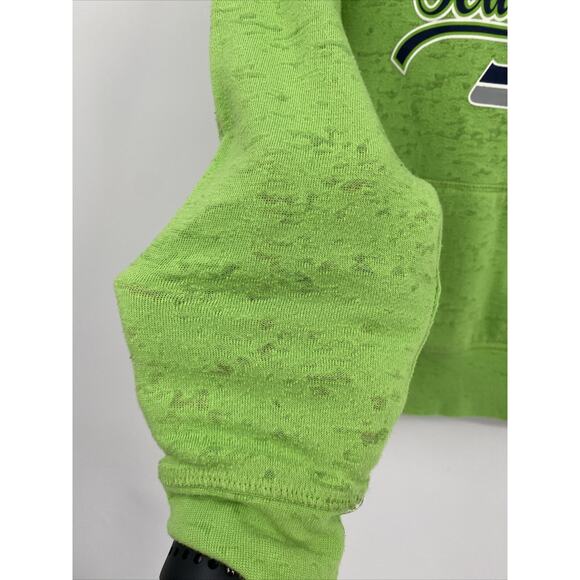 Team Apparel Girls NFL Seattle Seahawks Pullover Hoodie Sweatshirt Green Size 14 - Picture 3 of 7